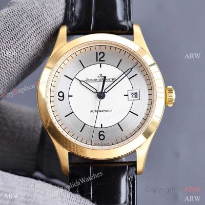 Faux Jaeger-Lecoultre Master Control Sector Dial Yellow Gold 39mm Auto Watches